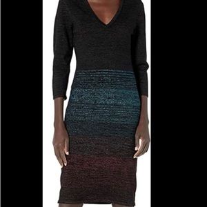 New w/o tags Trina Turk Ombré Lurex Dress